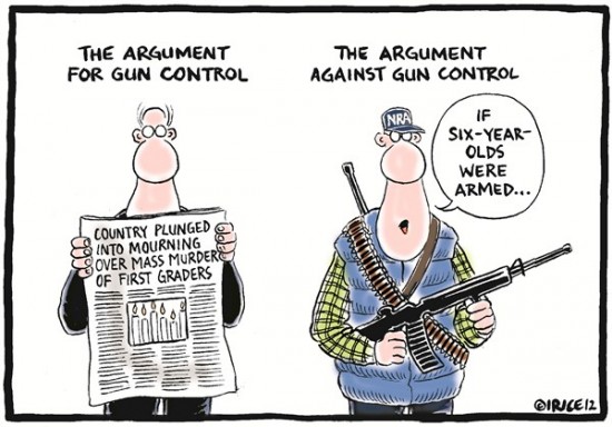 argumentative essay against gun control
